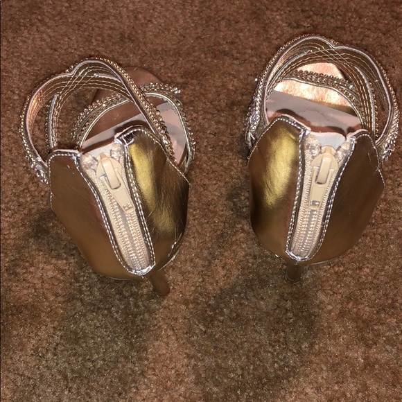 COPY - Champagne Gold Heels - Picture 3 of 3
